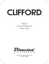 Directed Electronics Clifford 2.2 User manual