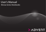 Advent Monza Series User manual