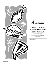 Amana AGP200VDW User manual