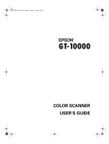 Epson GT-10000 User manual