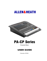 ALLEN & HEATH PA12-CP User manual