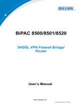 Billion Electric Company BiPAC 8520 User manual