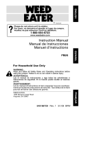 Weed Eater WEED EATER FB25 User manual