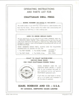 Craftsman 103.24521 User manual