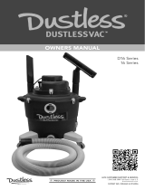 Dustless DuctlessVac D1606 Owner's manual