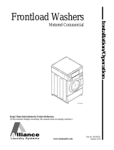 Alliance Laundry Systems FLW1527C User manual