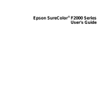 Epson SureColor F2000 User guide