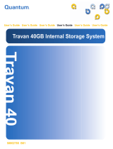 Quantum Internal Storage System Travan 40 GB User manual