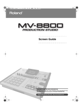 Roland MV-8800 User guide