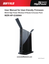 Buffalo WZR-HP-G300NH User manual