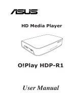 Asus O Play HDP-R1 User manual