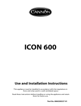 Cannon ICON 600 Datasheet
