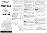 Brother PT-1180 User guide