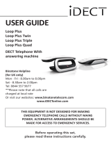 iDect Loop Plus Triple User manual