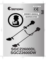 Zenoah SGCZ2600 User manual