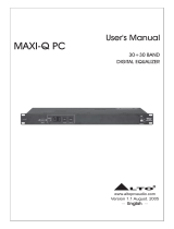 Alto MAXI-Q User manual