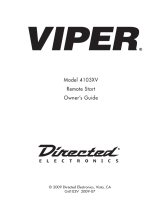 Directed Electronics 4103XV User manual