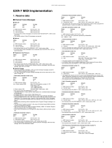 Roland EXR-7 Owner's manual