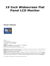 Medion LCD COLOR MONITOR Owner's manual
