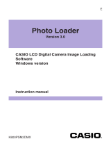 Casio Panorama Editor User manual