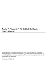 Asoka PL9920-BBR User manual
