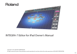 Roland INTEGRA-7 Editor Owner's manual