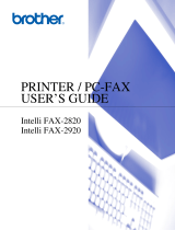 Brother FAX-2920 User guide