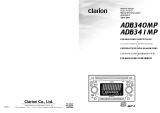 Clarion ADZ625 User manual