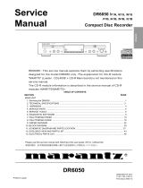 Marantz DR6050U1B User manual