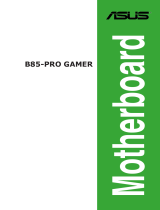 Asus B85-PRO GAMER User manual