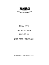 Zanussi ZCE7550-ZCE7551 User manual