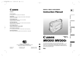 Canon MV300i Owner's manual