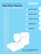 Brother Computerized Embroidery Sewing Machine User manual