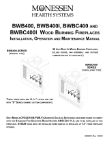 Monessen Hearth BWBC400I User manual
