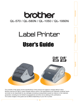 Brother QL-1050 User manual