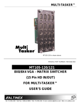 Altinex MULTI-TASKER MT105-121 User manual