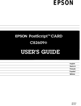 Epson C826091 User manual