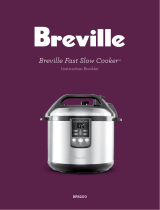 Breville Fast Slow Cooker BPR200 Operating instructions