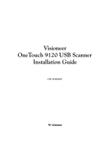 Visioneer OneTouch 9120 User manual