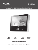 COBY electronic TF-DVD7060 - DVD Player - 7 User manual
