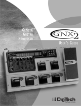 DigiTech GNX2 Owner's manual