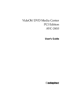Adaptec AVC-2410 User manual