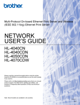 Brother HL-4070CDW User guide