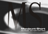 Mordaunt-Short MS502 User manual