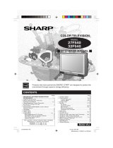 Sharp 27C540 User manual