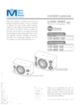 Better Music Builder CS-612 G2 Owner's manual