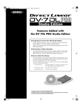 Roland DV-7DL G Owner's manual