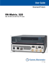 Extron VN-Matrix 325 User manual
