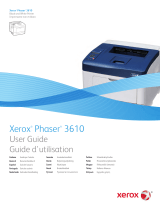 Xerox Phaser 3610 Printer User manual