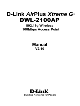 D-Link DWL-2100AP - AirPlus Xtreme G Owner's manual